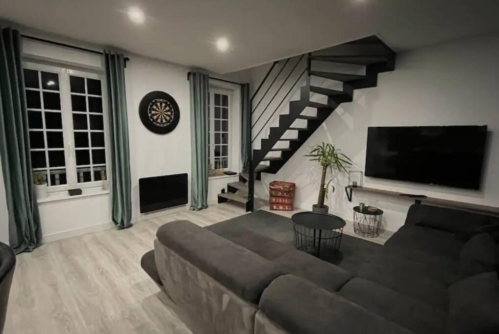 Appartement Quartier Historique Duplex 6Pers à Saint-Valery-en-Caux Extérieur photo